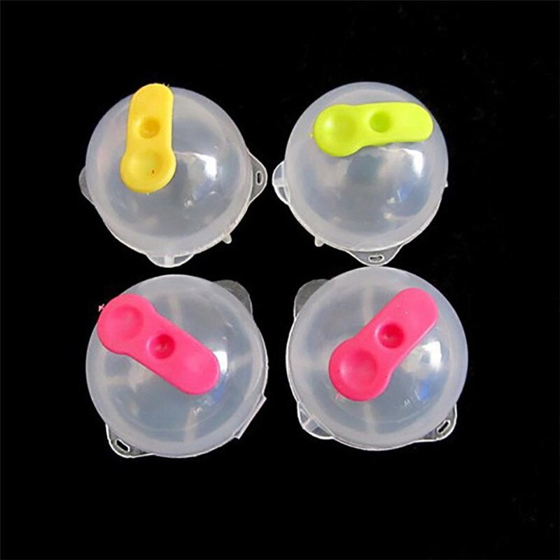 Round Ice Cube Ball Maker Mold Clear Plastic Cooling Whisky Ice Ball Mould Clear Plastic 4pcs Sphere Ice Cube Makers #BL1