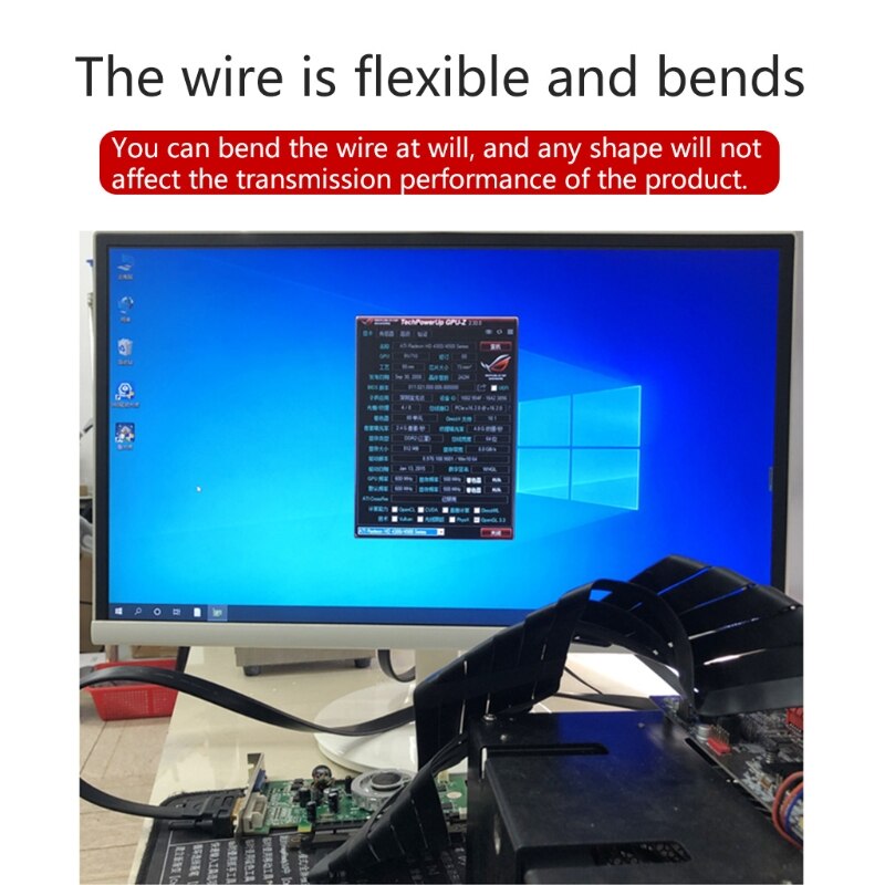 Extensión de tarjeta gráfica para GPU Vertical, Cable elevador 3,0 PCIE X16, velocidad completa