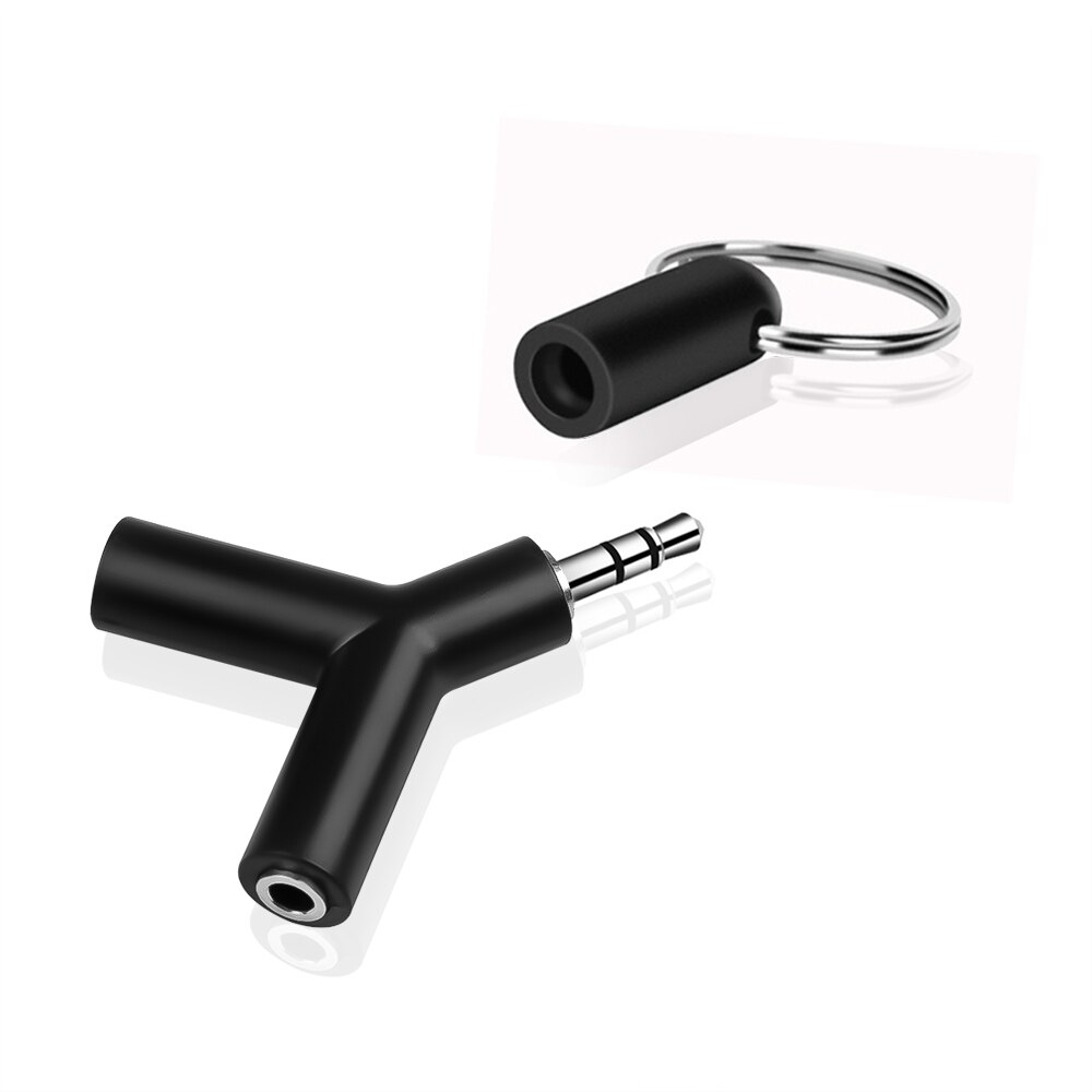 Smartphone Player Audio Kabel 3,5mm Kopfhörer Adapter 1 Stecker auf 2 4 Weibliche Jack Adapter Stecker Stereo Kopfhörer Splitter für PC/MP3: 1 to 2