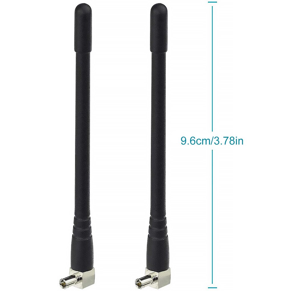 2pcs TS9 Connector Antenna Wifi Modem Router Extended Antenna PCI Card USB Wireless Router Aerial