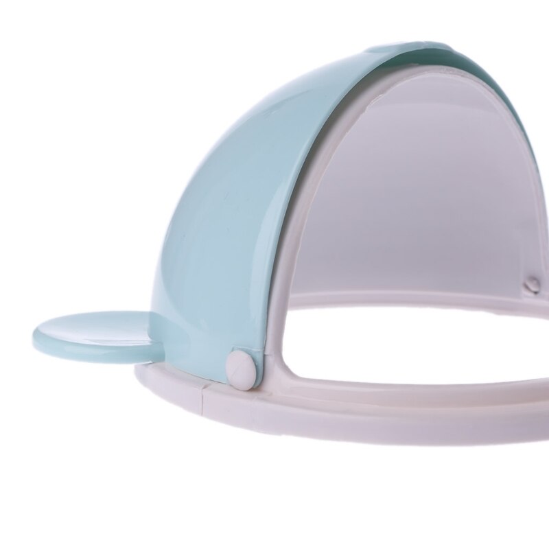 Mini Bear Waste Bin Desktop Garbage Basket Table Home Trash Can Swing Lid 1.5L