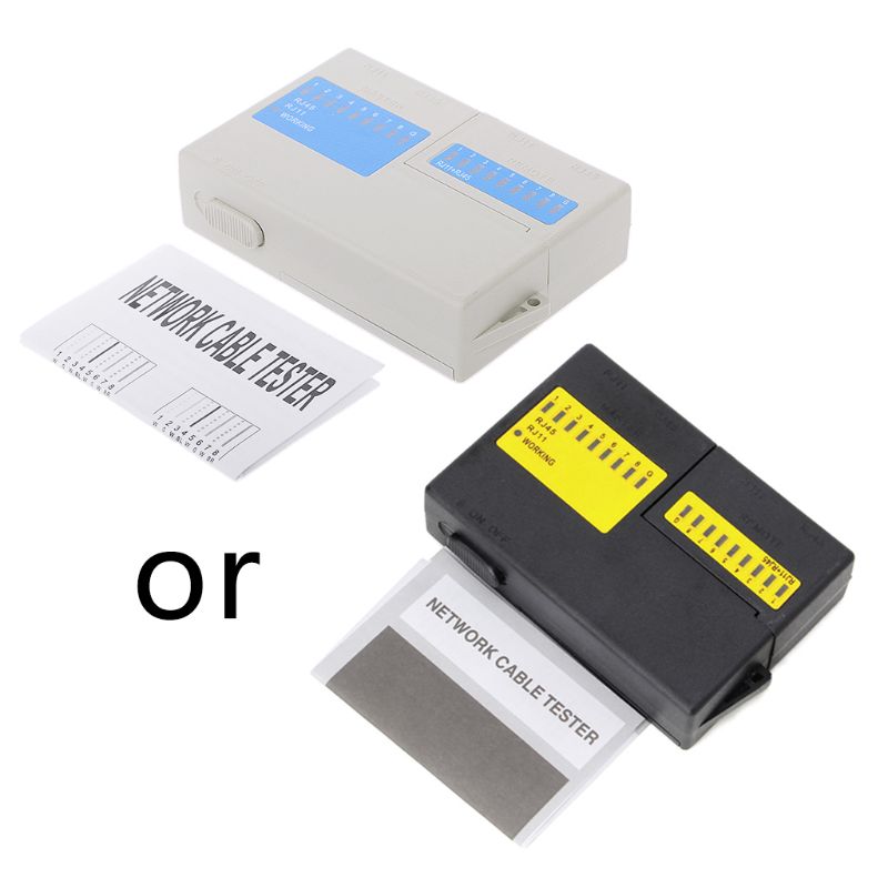 Super Mini Network LAN Cable Wire Cat5 RJ11 RJ45 Tester
