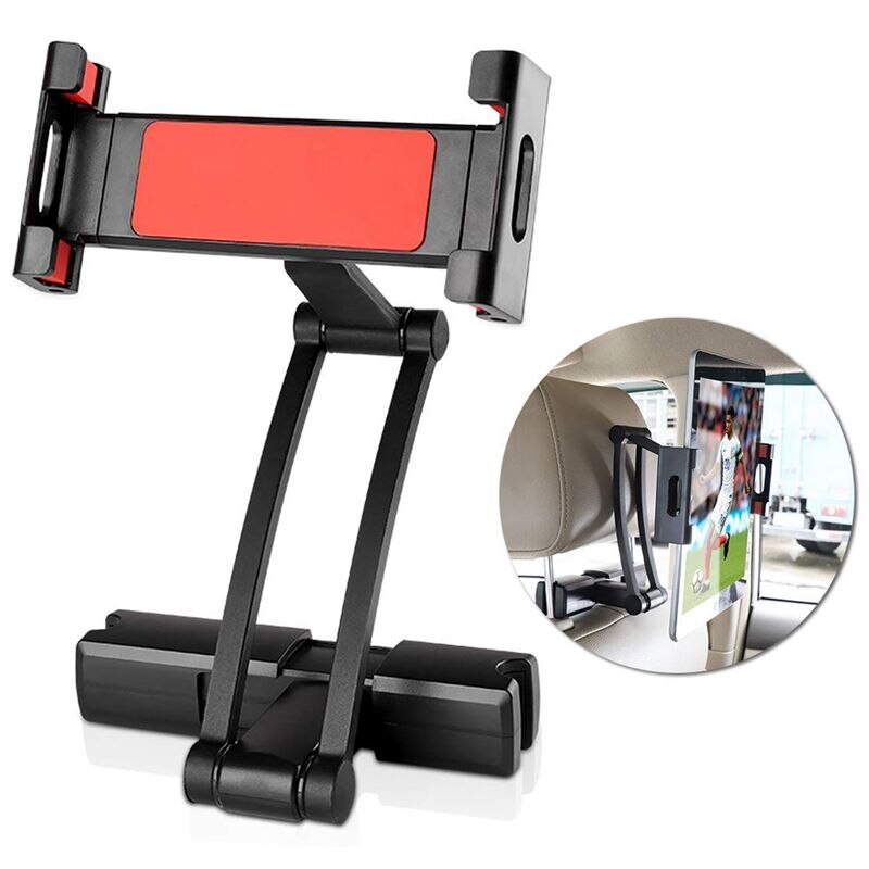 Tablet Car Mount - Universal Back Seat Holder - Fits iPad Pro/Air/Mini, iPhone, 5-12" Devices