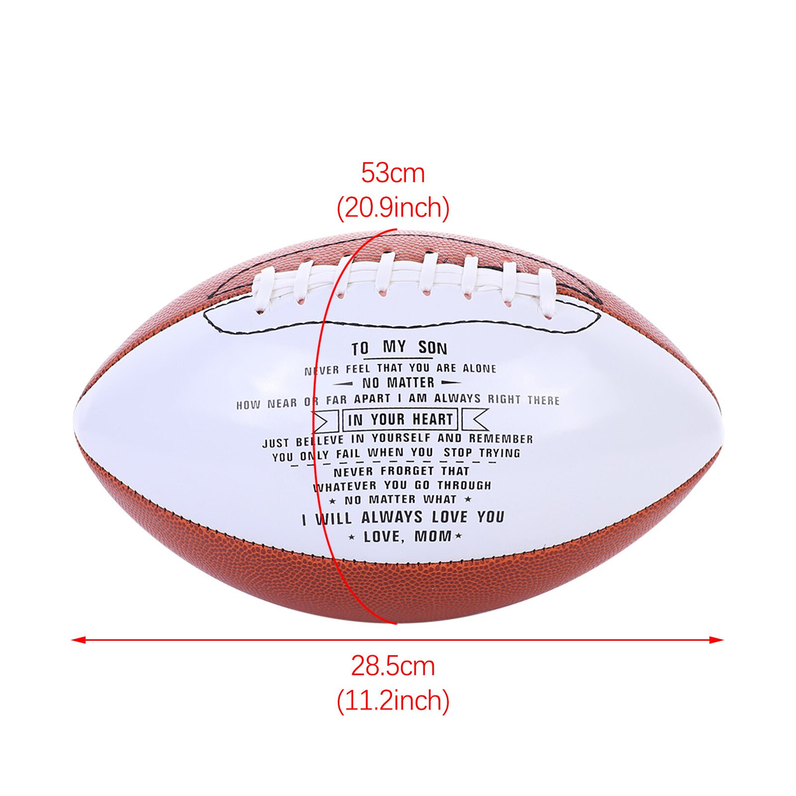 No. 9 American Rugby Ball Game For Teaching Training Outdoor Game Anti-Skid Wear-Resistant Rugby USA Footballs#g4
