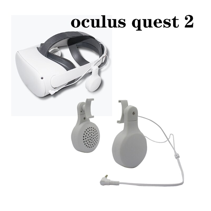 Vr Game Verstelbare Headset Bedrade Koptelefoon Voor Oculus Quest 2 Vr Accessoire R9CB