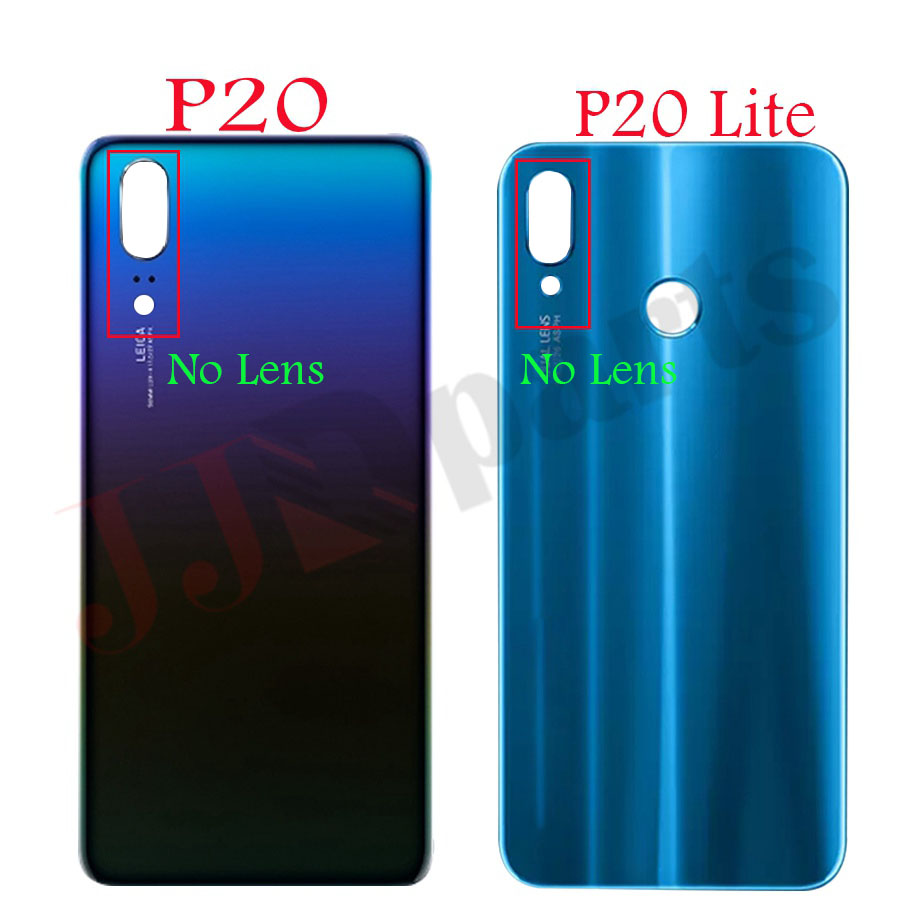 For Huawei P20 Pro Battery Cover Rear Door Case For Huawei p20 Lite Battery Cover Glass Back Cover For Huawei P20 Back Cover