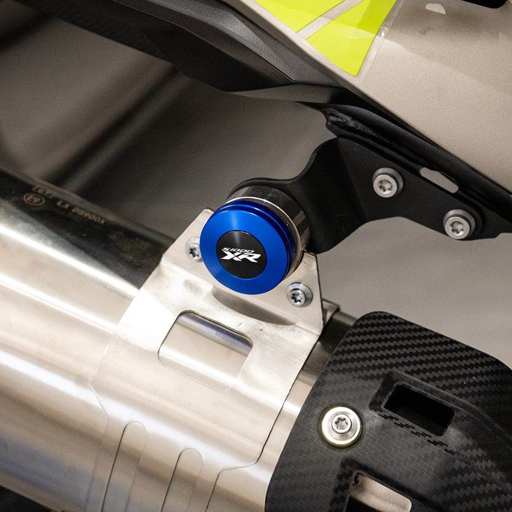Para bmw s1000rr s1000xr s1000r s1000 s 1000 rr xr r 1000r 1000xr 1000rr acessórios da motocicleta suporte de escape tampa parafuso