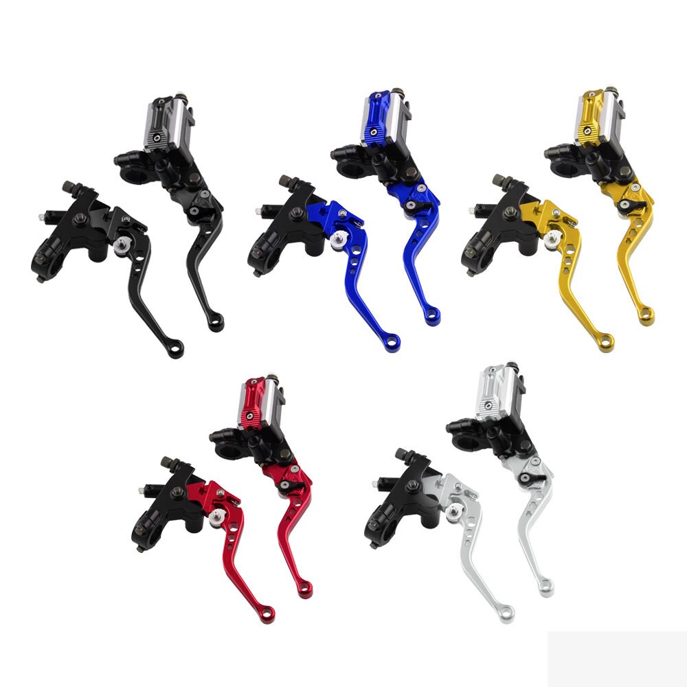 2pcs Universal Motorcycle Hand Brakes Clutch Hand Brake Hydraulic Handbrakes Accessories for Motor Motorcycle