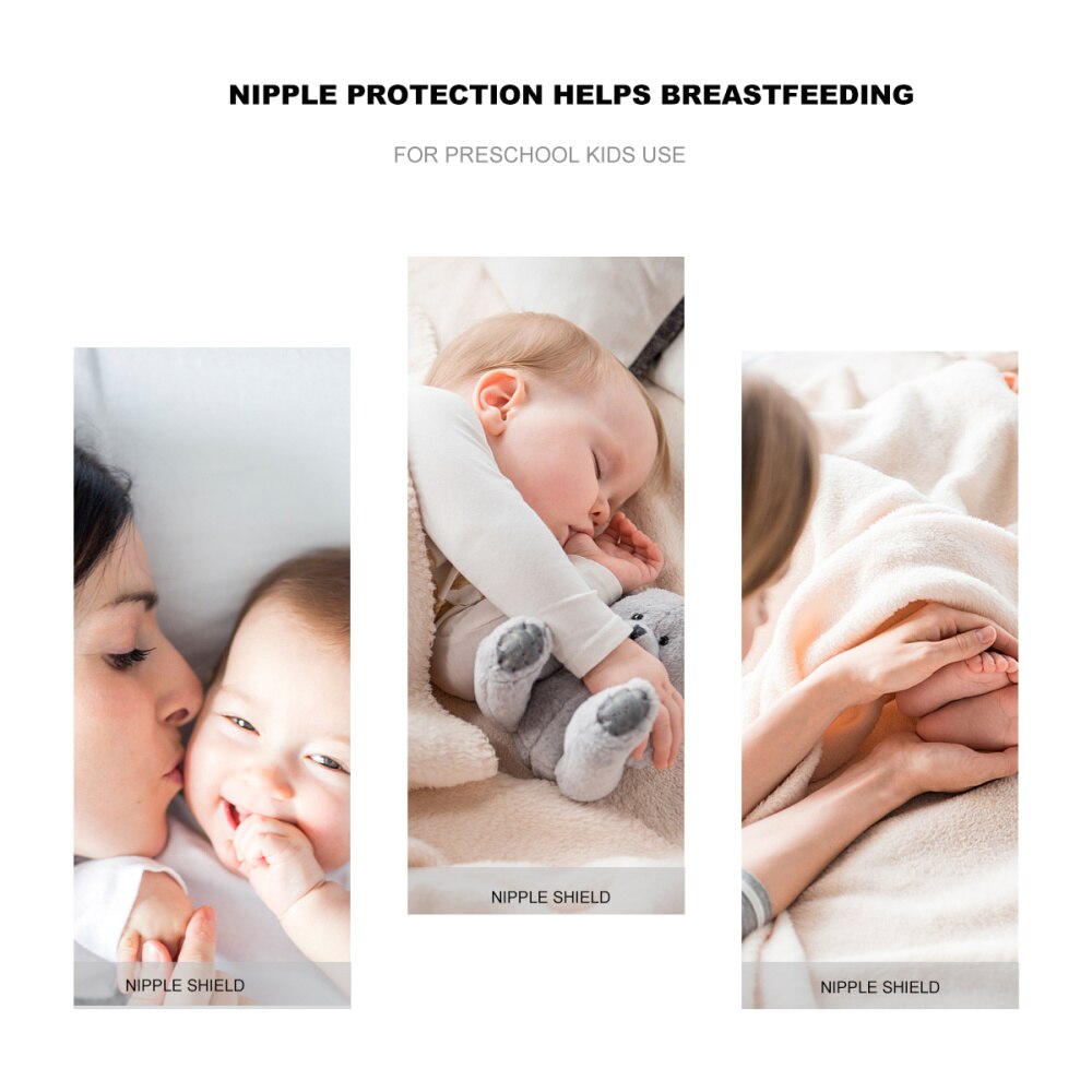 1 Box Breast-feeding Auxiliary Breathable Nipple Paste Nipple Shield Sticker for Mother