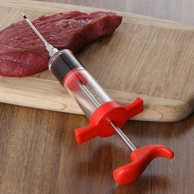 Smaak Naald Turkije Varkensvlees Bbq Steak Vlees Sauzen Spuiten Marinades Keuken Accessoires Kruiden Koken Gereedschap Keuken Gadgets Rundvlees