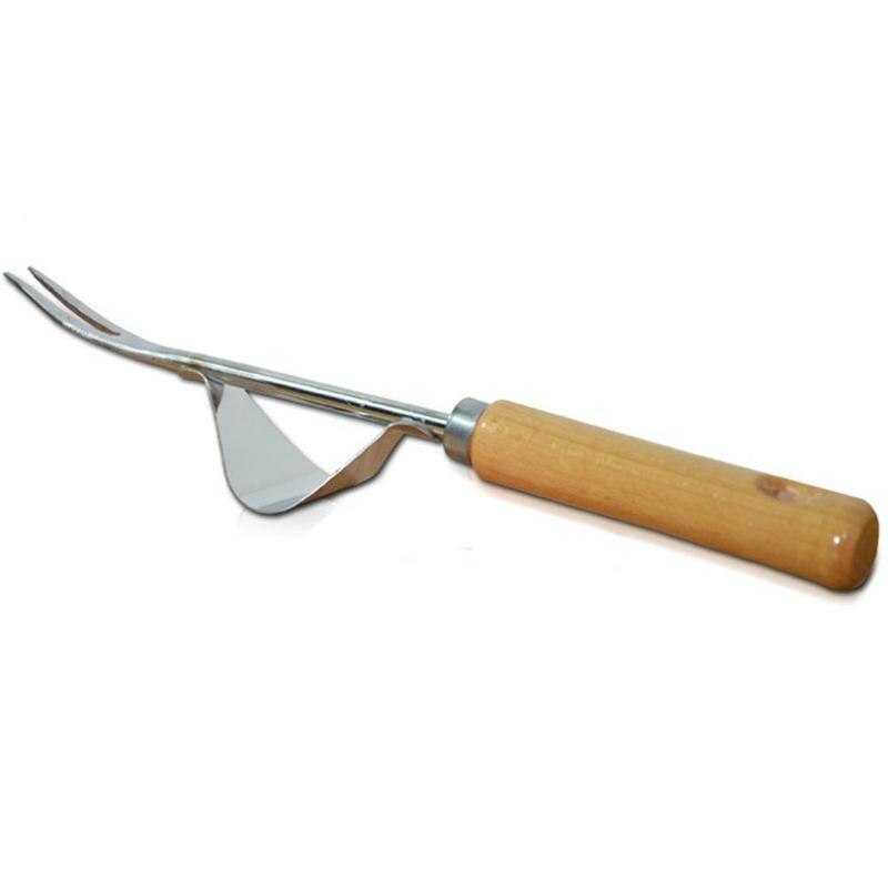 Trädgårdsredskap rostfritt stål rotborttagare ogräsrivare dra spade grävmaskin dedikerad rotborttagare planta: Default Title