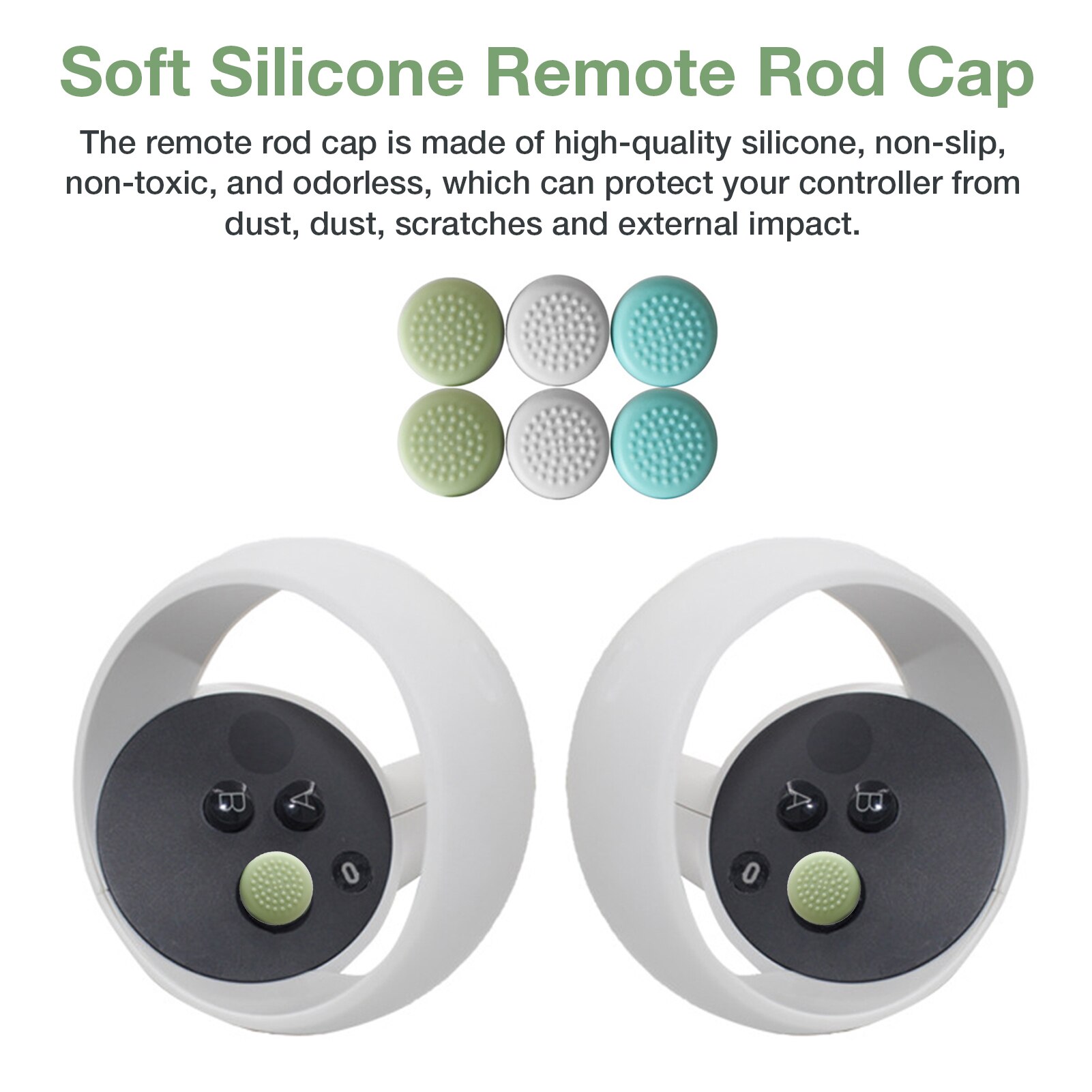 VR Accessories Set For Oculus Quest 2 VR Headset Eye Mask Cushion Lens Cover Button Cap Touch Controller Protective Case & Strap