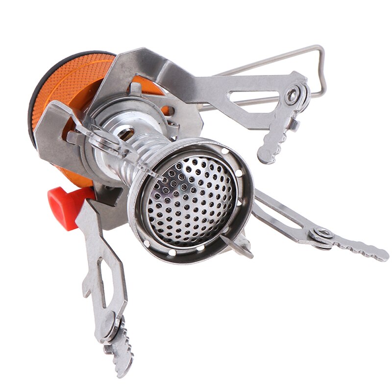 3000W Portable Outdoor Picnic Gas Burner Foldable Camping Mini Steel Stove +Case Mini