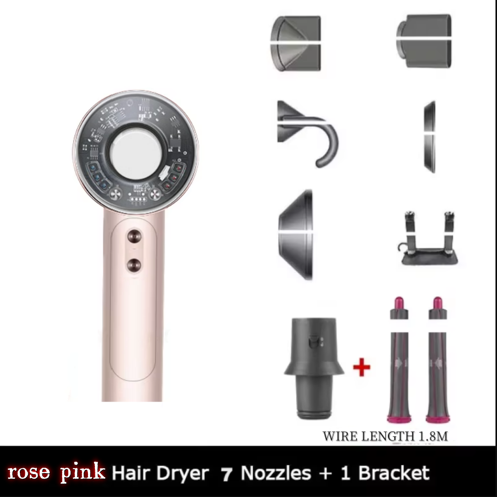 High-speed Hair Dryer High-power Multifunctional Hair Dryer Negative Ion Hair Care Styling Leafless Hair Dryer