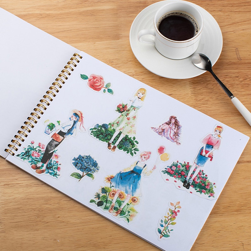 Double-sided Release Paper Book for Tape Sticker Collection Notebook A4 A5 Sticker Book