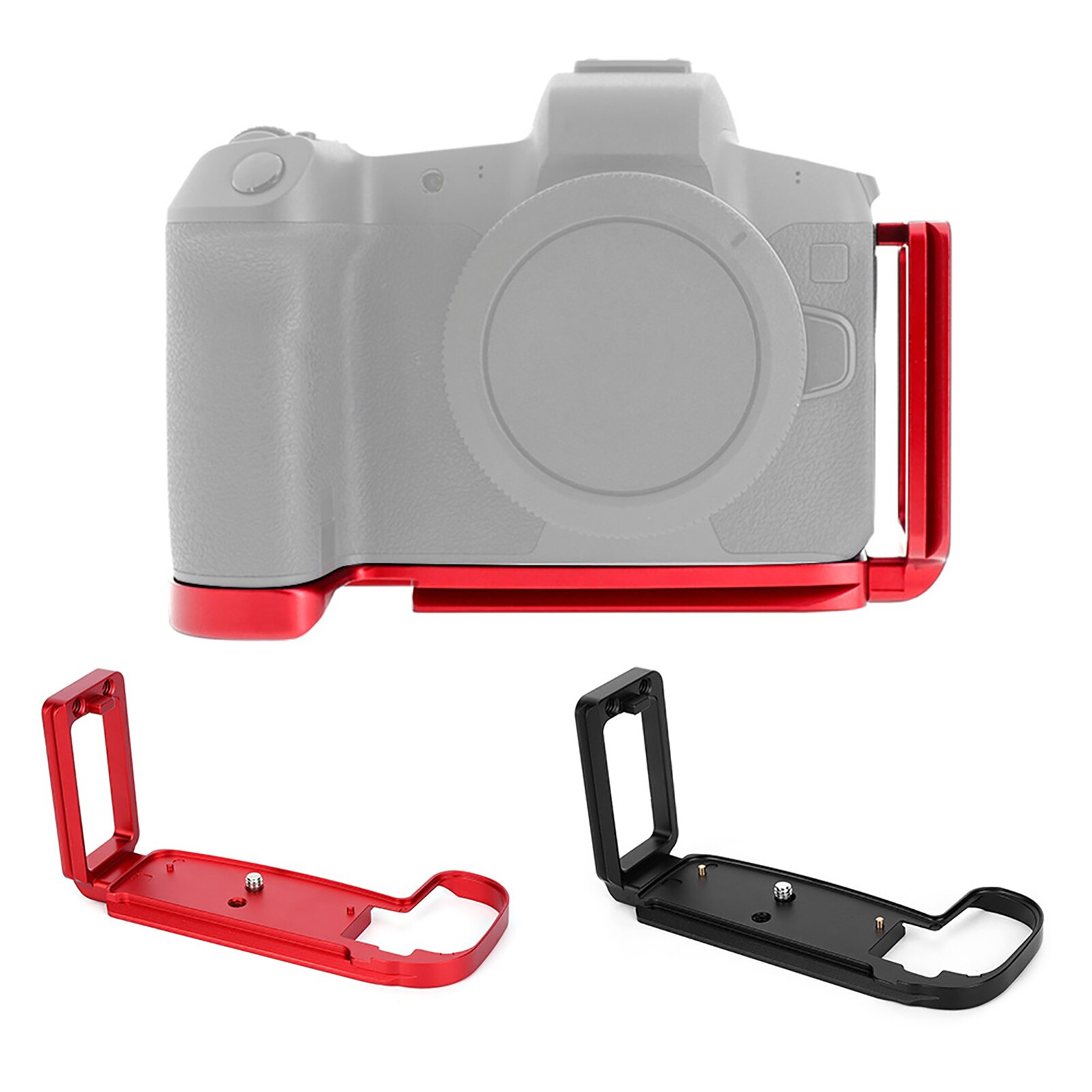 Metal L-Shaped Quick Release Plate Hand Grip L Bracket Vertical Shooting for Canon EOS-R Mirrorless Camera Accessories