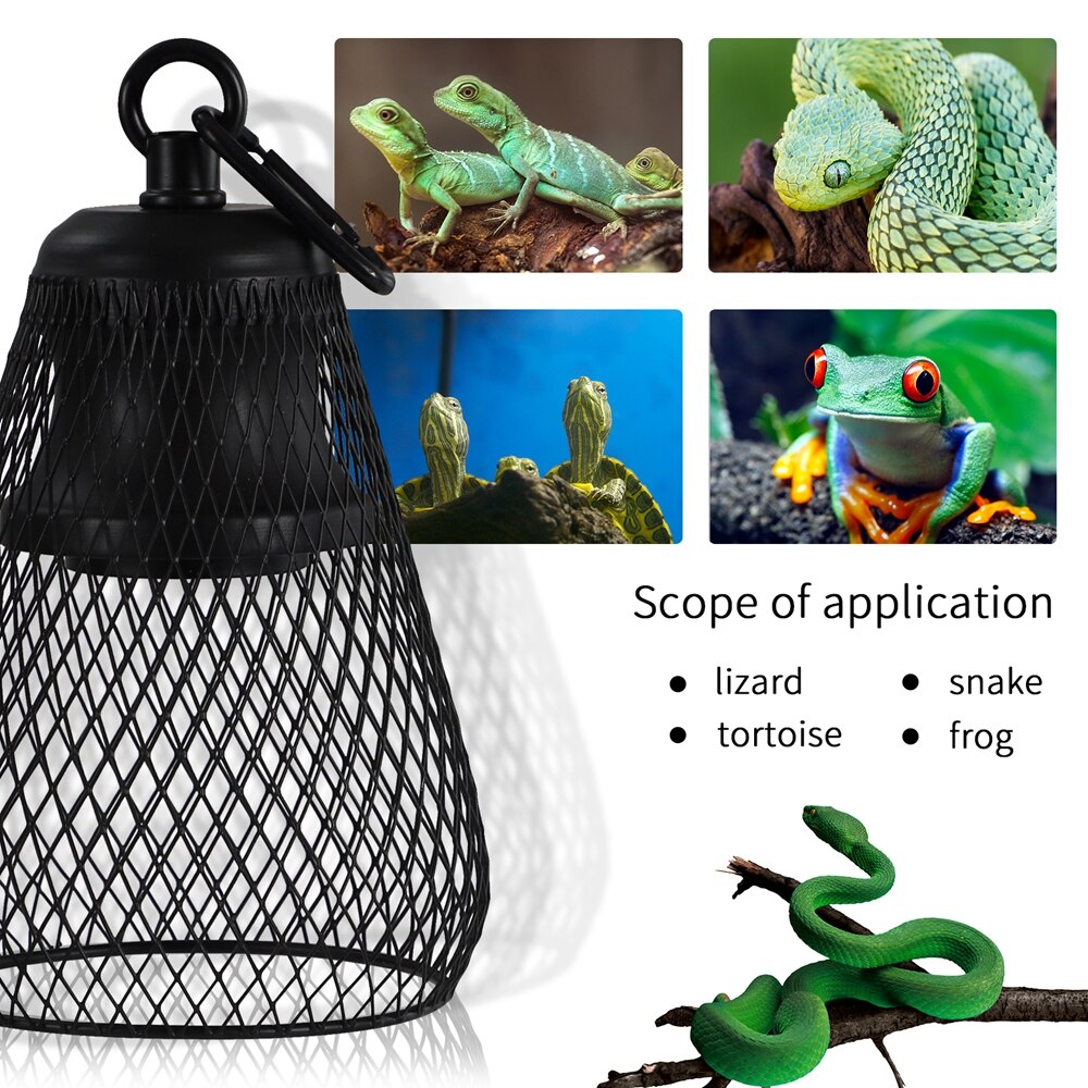 Conjunto de lámpara de tortuga UVA + UVB 2,0, soporte de bombilla con Clip para reptiles, tortugas, lagarto, mascotas, luz solar de calor, Kit de lámparas de calefacción