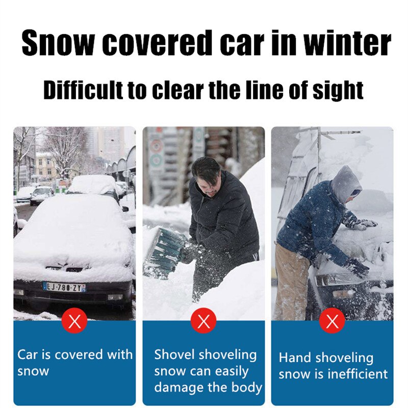 Winter Outdoor Snow Shovel Tools Hiking Handle Garden Multifunctional Ice Remove Garden Tools Shovel Snow Shovel