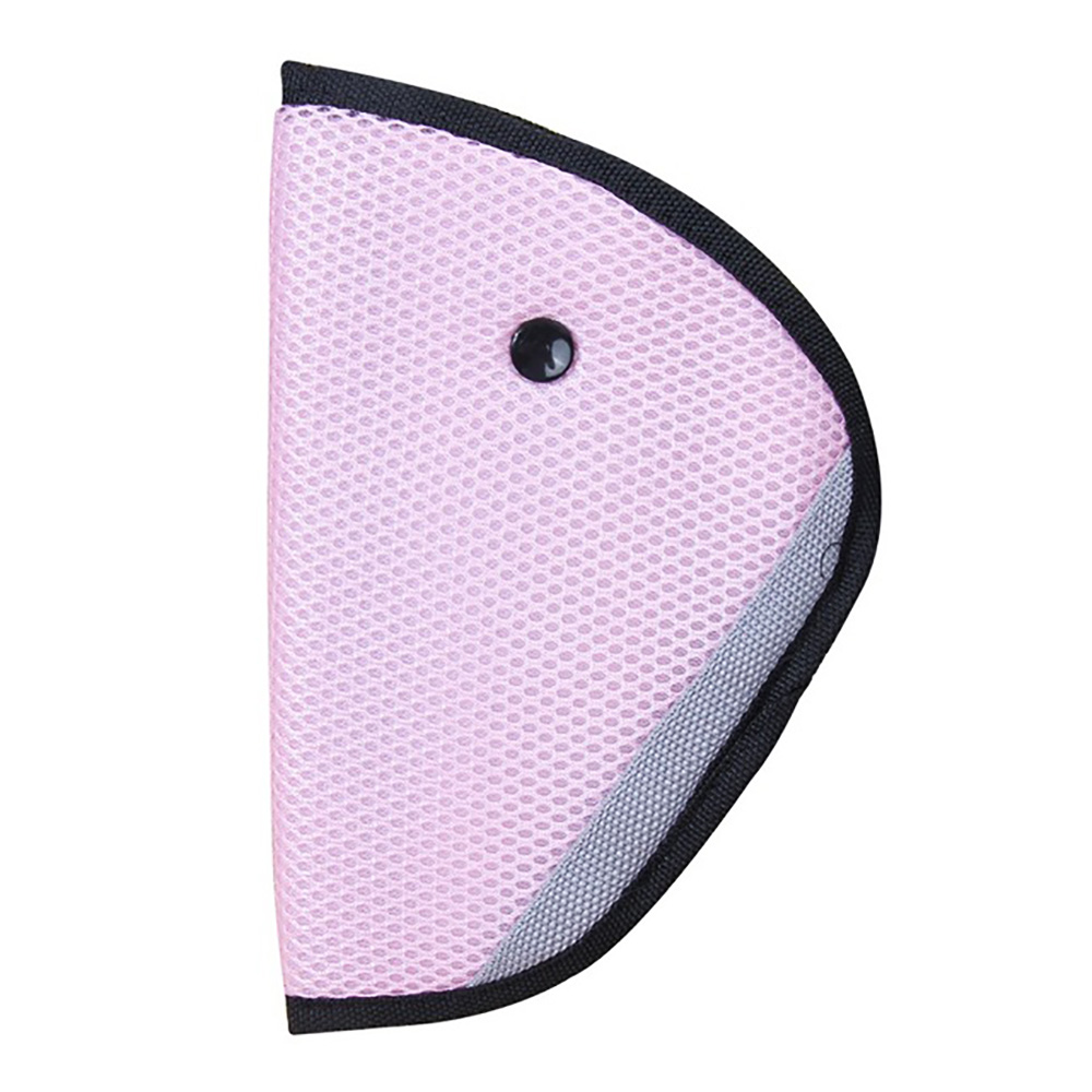 Säkerhetsbältesadapter för barn  (9 färger), bältesskydd, babyskydd: Rosa