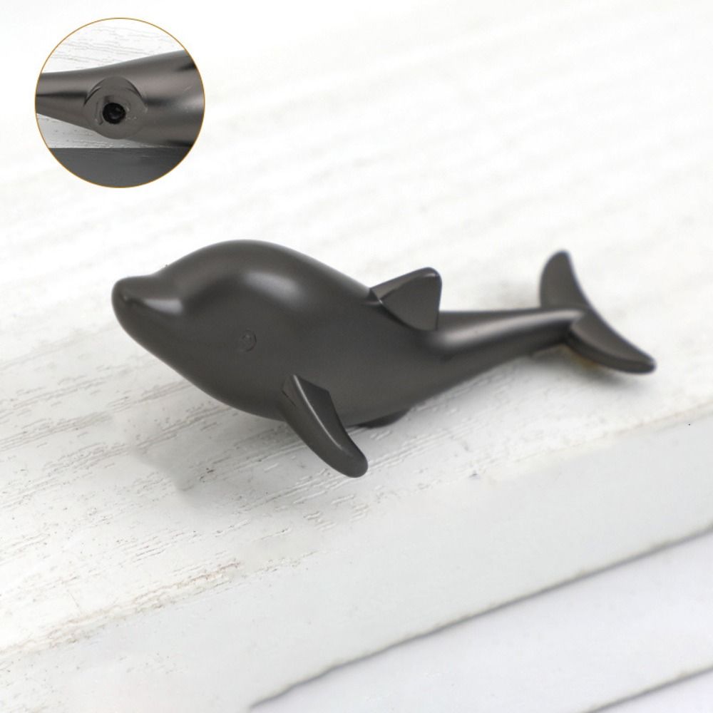 Fine Lucky Bird Furniture Handles Simple Cartoon Animal Cabinets Door Knobs Light Luxury Modern Closet Door Handles Home Decor: Blue
