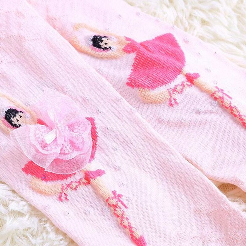 Medias de Ballet para niña, medias de algodón, medias de baile de princesa, 3-11 años