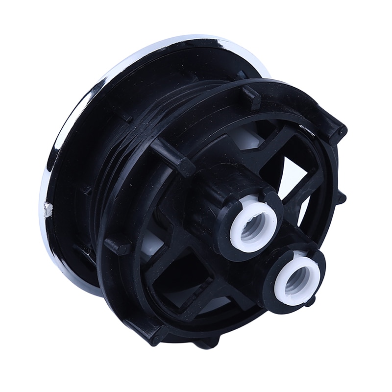 Dual Flush Toilet Water Tank Push Button Hole Cistern Lid Rod Bathroom Toilet Accessories Tools