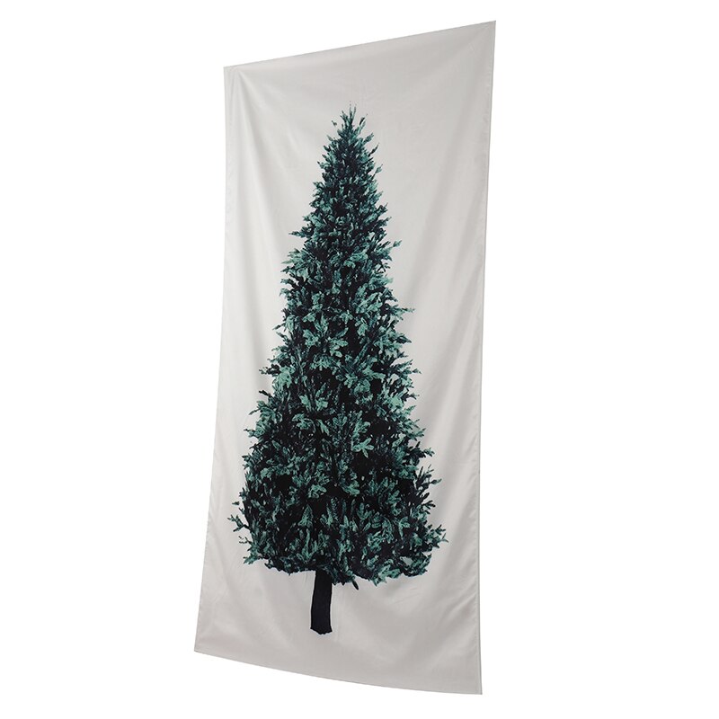 Arbre de noël pin bâche tapisserie Vintage Art tenture murale chambre décor 1 x