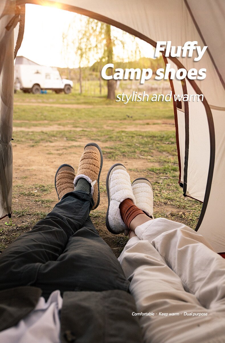 Naturehike  y03 plüsch-campingschuhe, draussen-campingschuhe für herbst und Winter, rutschfest, warm, gefüttert, größe  nh21 x 027