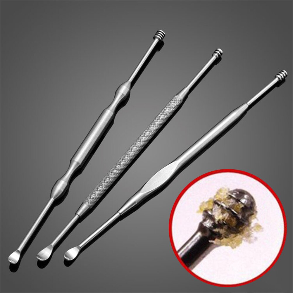 1 Pc Rvs Oor Pick Wax Curette Remover Cleaner Oor Pick Care Tool