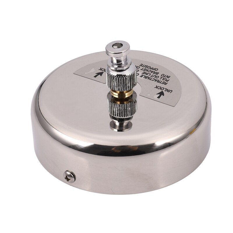 2X 2.8m stainless steel clothesline rope Retractable clothesline indoor Stainless Steel round Clothesline