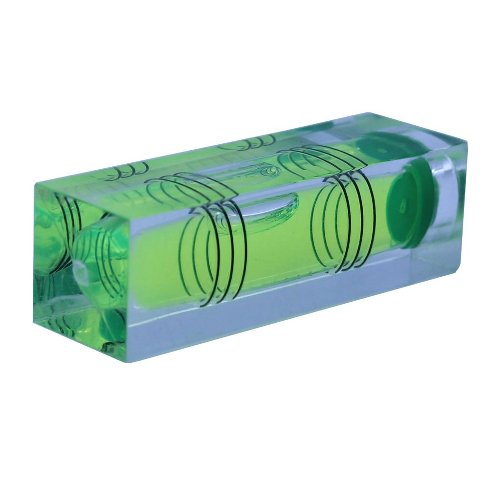 Haccury korkean tarkkuuden cnc akryylitaso kupla vihreä väri koko 16*16*52mm