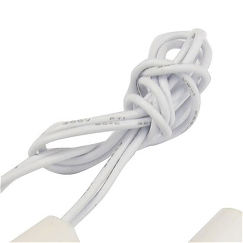 50Pair Wired Door Window Sensor Recessed Magnetic Contacts Security Reed Switch Alarm For Home Security Alarm White