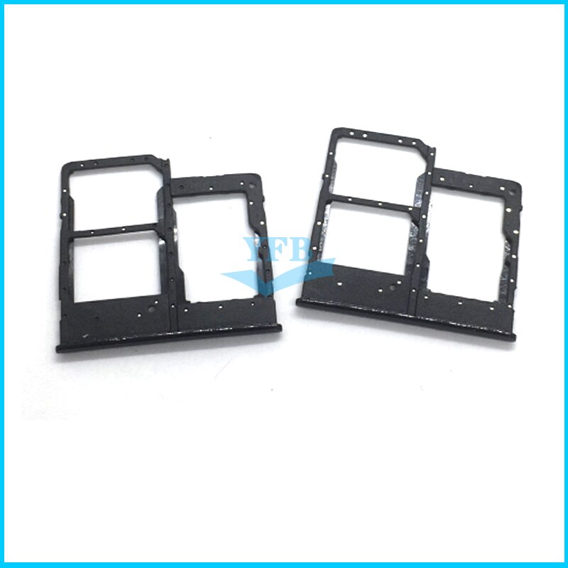 10PCS SIM & SD Card Tray Holder For Samsung Galaxy A20e A202 A202F A202DS Dual Card Holder Replacement Parts