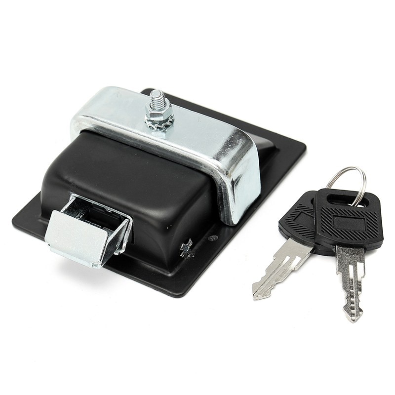 Bouton de poignée de verrouillage pour porte de voiture, camping-Car, Type traction, panneau de porte