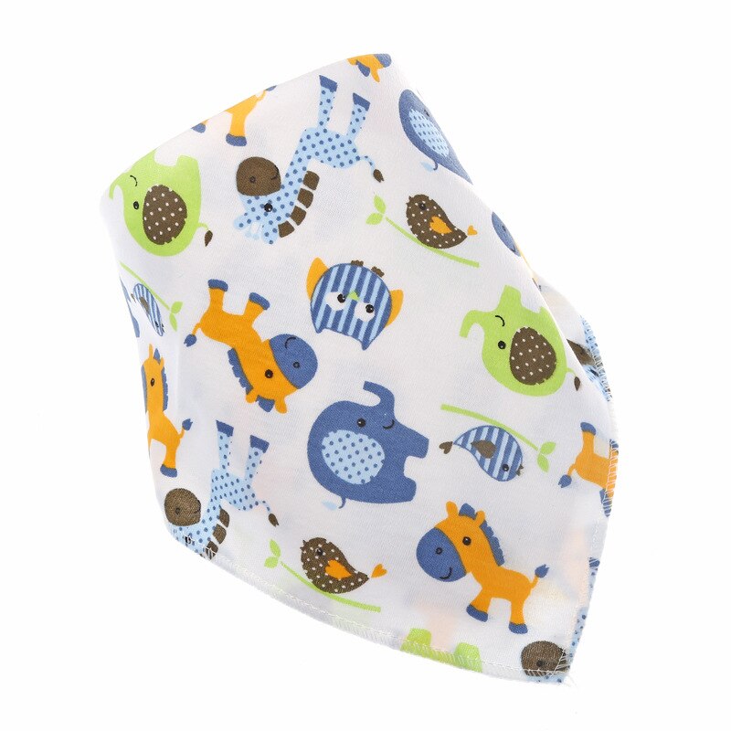 1 stuk gekleurde slabbetjes, katoenen babyvoedingschort, baby-boerendoeken, cartoon speekselhanddoek, baby-eetaccessoire, zachte babyspullen: Geel