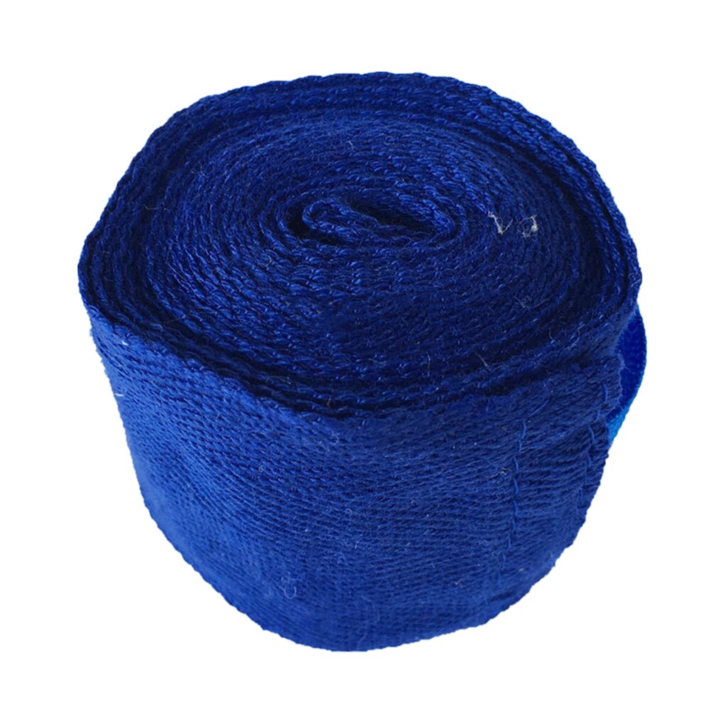 2.5m Elastic Boxing Bandage Sports Wrap Stretch Sweat Absorption Cohesive Flexible Tape Hand Protection Wrist Crepe: Blue