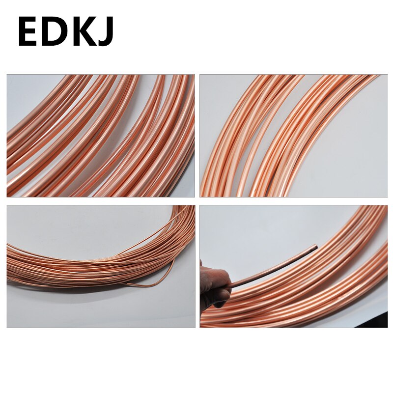 1 Meter 4/6/8MM Copper tube/machine tool lubrication system tubing/copper tubing/capillary copper tubing/trachea