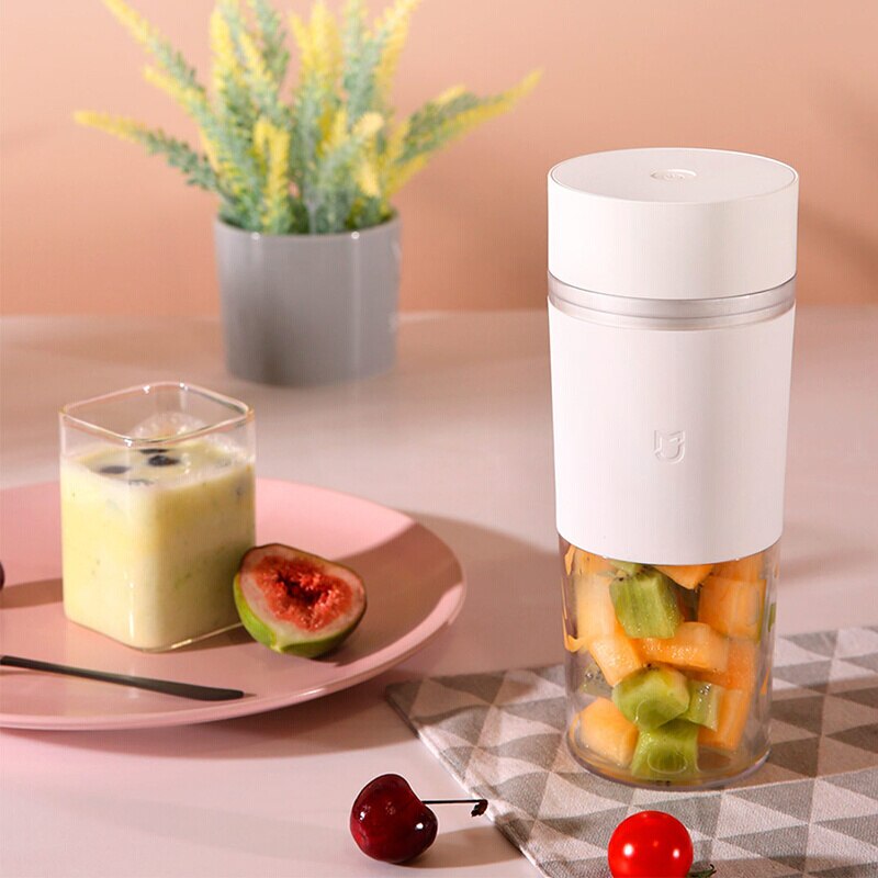 XIAOMI-exprimidor portátil MIJIA Original, miniexprimidor eléctrico de frutas de acero inoxidable con USB, licuadora, máquina de zumo, 300ml