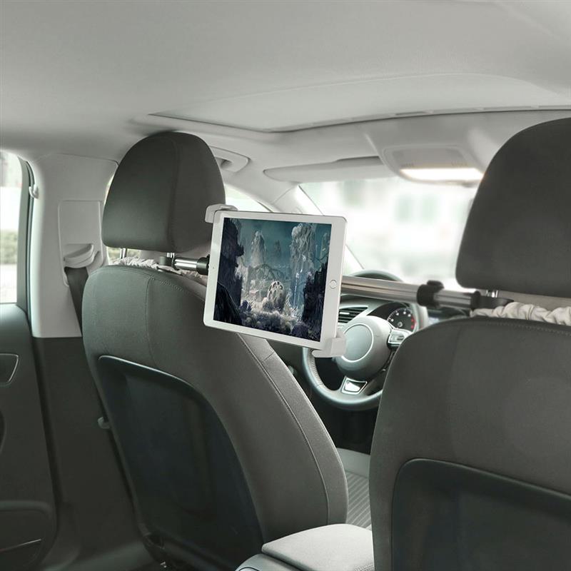 Onever Universal Aluminium Car Back Seat Mount Stand Houder Mobiele Telefoon Houder Voor 7-10 inch Tablet auto universele beugel