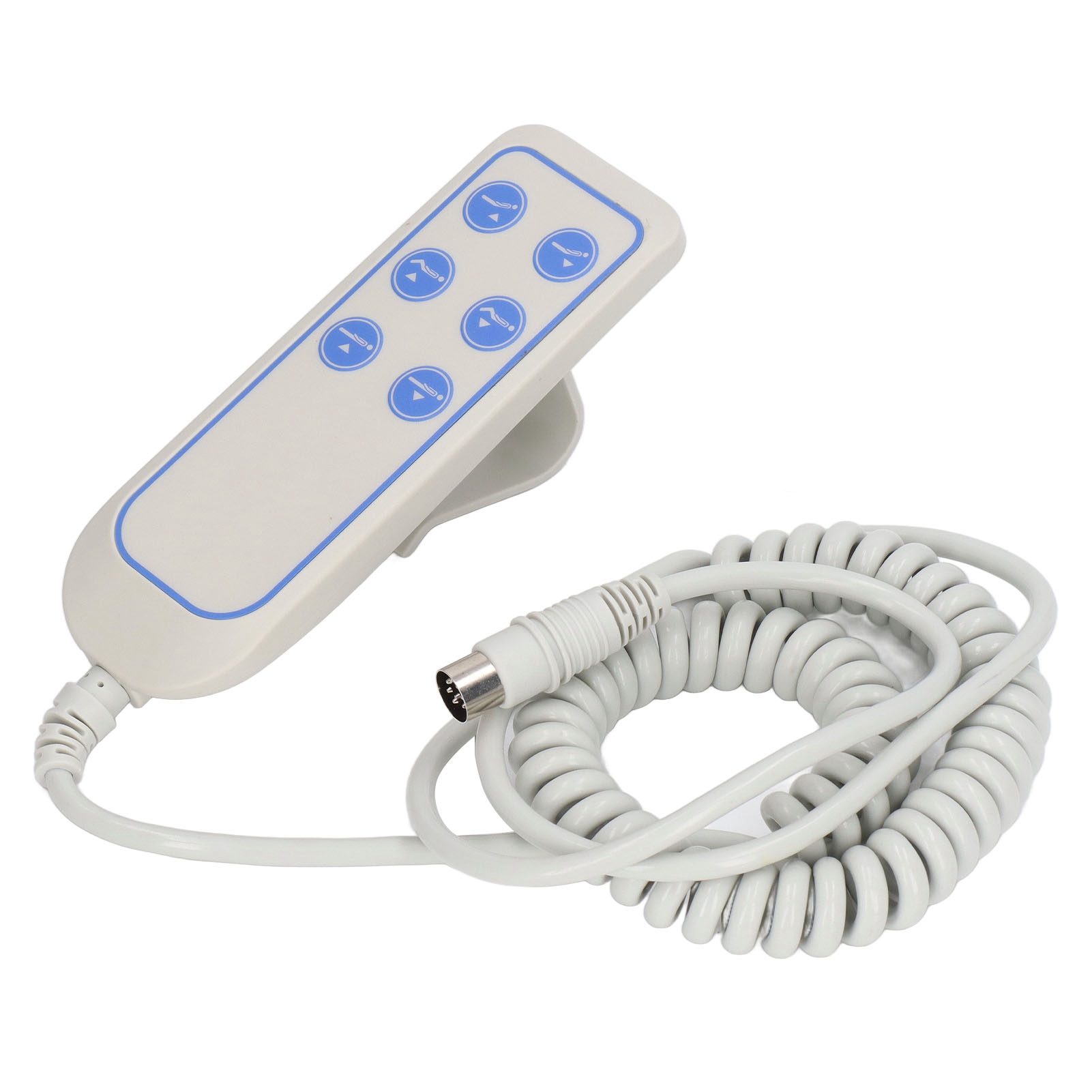 Bed Afstandsbediening Hefbed Controller Elektrische Pvc Ip66 Slijtvaste Stoel Handbediening Voor Ziekenhuis (8 Pin)