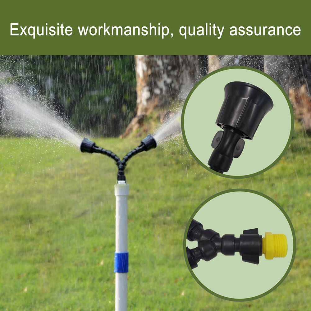 Adjustable 360 Degree Rotating Spray Nozzle Garden Greenhouse Irrigation Sprinkler System Watering Atomizing Sprayer Fogger