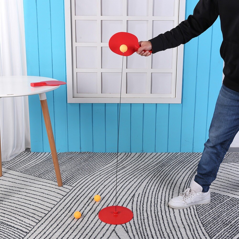 Draagbare Ping Pong Training Tool Outdoor As Professionele Praktijk Trainer Zelf-Studie Machine Tafel Tennisbal Set Oefening