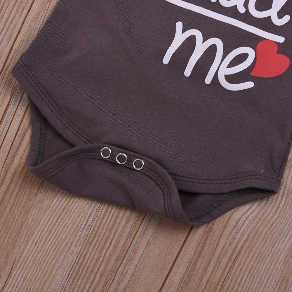 Jongens bodysuit baby tiny cottons zomer onesie mama + papa = ik letterprint newborn bodysuits zomer tante babykleding baby