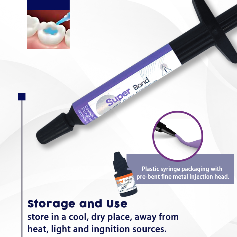 Dental Orthodontic Light-cure Adhesive Bondable Glue Bonding Brackets Buccal Tube Braces Bonding System