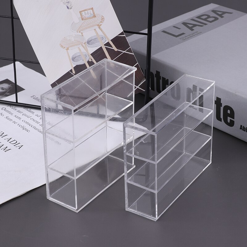 Transparent Acrylic Display Storage Case Box Perspex ShowCase Dustproof For Garage Kit Doll Model Cars Figures Collectibles