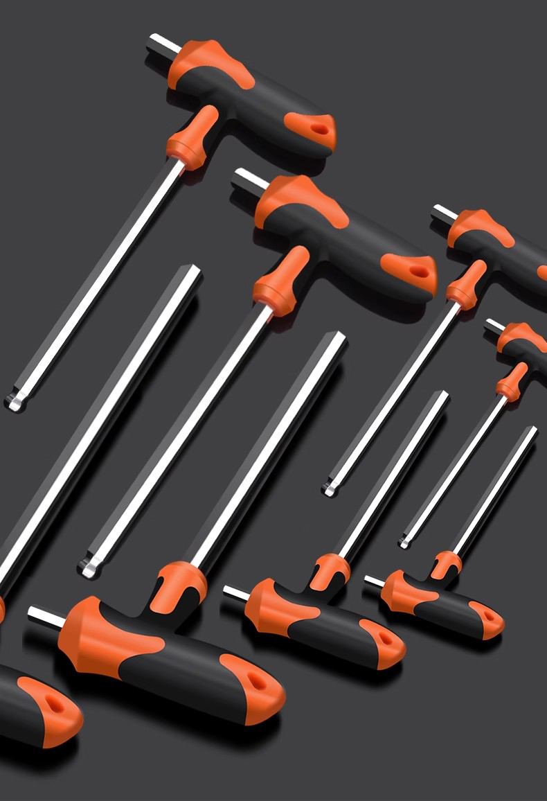 T-handvat sleutel inbussleutelsT-handvat inbussleutel schroevendraaier driver gereedschap inbussleutel