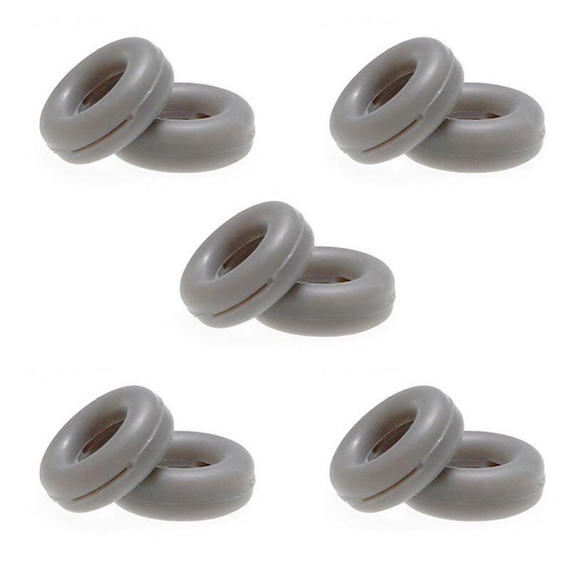 5Pairs Round Glasses Ear Hooks Eyeglasses Sports Temple Tips Anti Slip Silicone Grips Eyewear Accessories Silicone Non-slip: grey