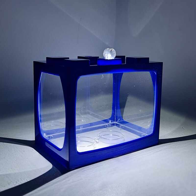 Betta – petit Aquarium de poissons, Type batterie légère, fournitures d&#39;aquarium: BL
