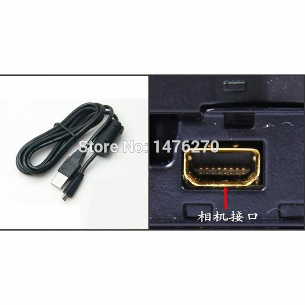 Uc -e17 uc-e16 uc-e6 usb 2.0 pc datakaapeli nikon coolpix a  aw110 l25 l26 l27 l28 l29 l30 l310 l320 l620 l810 1 s 2 d5100 d3200 :lle