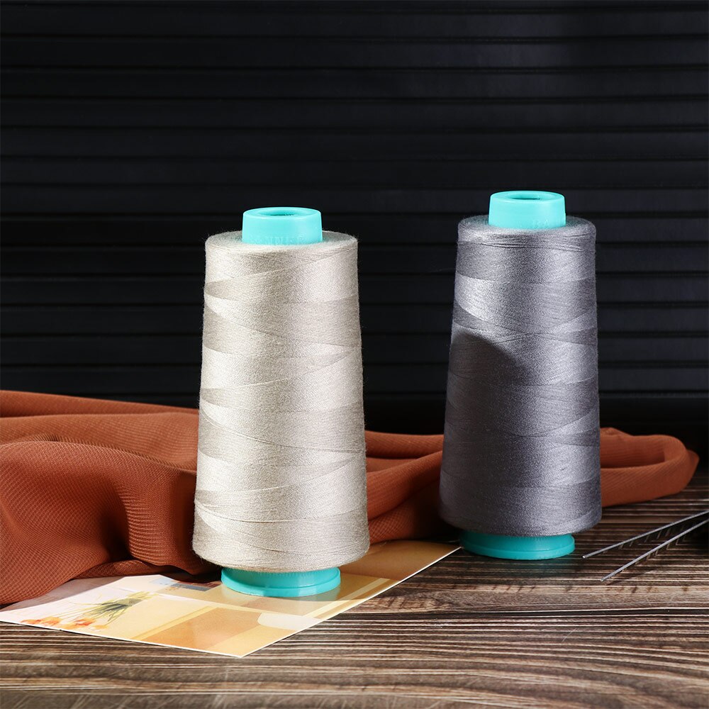 1Roll 3000Yards Polyester Sewing Thread 402 Embroidery Sewing Machine Threads High Speed Copy Line Clothing Sewing Accessory
